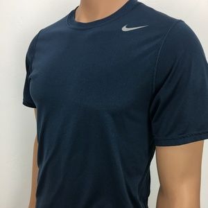 Nike Dri Fit Blue Short Sleeve Size Small